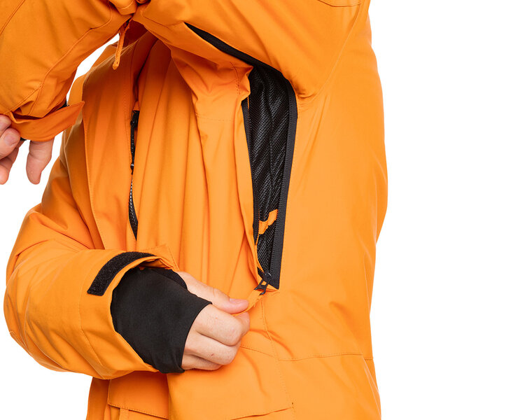 Quiksilver MEN'S MISSION SOLID SNOW JACKET
