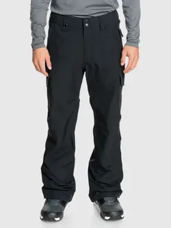 Quiksilver HOMMES PORTER SNOW PANTS BLACK