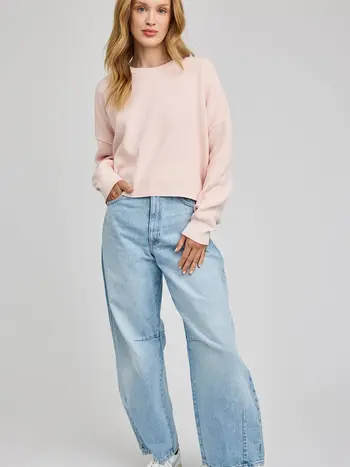 Gentle fawn WOMEN'S ECHO PULLOVER SWEATER PETAL