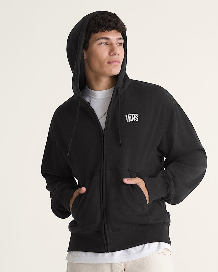 Vans HOMMES STRETCH LOGO FULL ZIP HOODIE