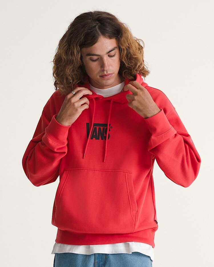 Vans HOMMES STRETCH LOGO PULLOVER HOODIE