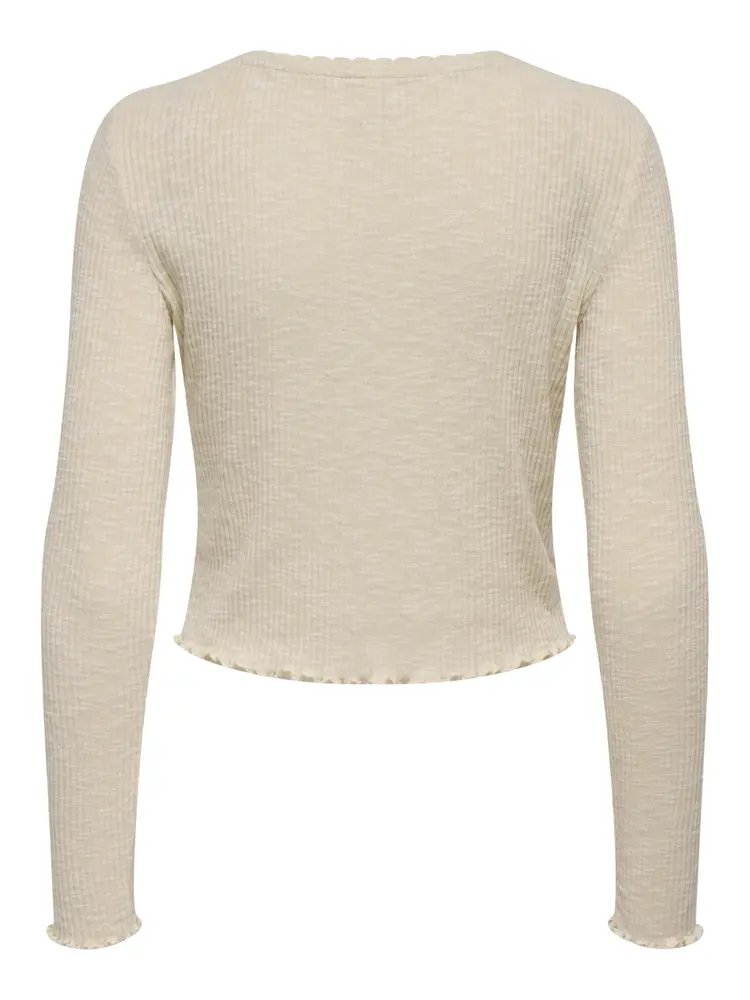 Only FEMMES NICOLE L/S SCALLOP CARDIGAN