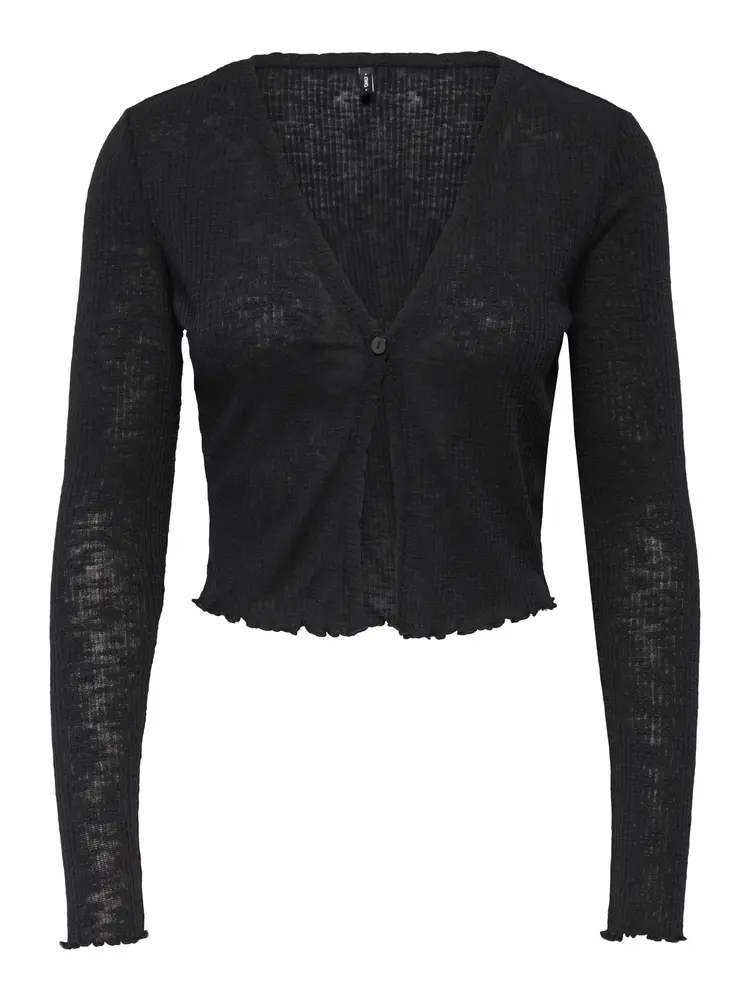 Only WOMEN'S NICOLE L/S SCALLOP CARDIGAN