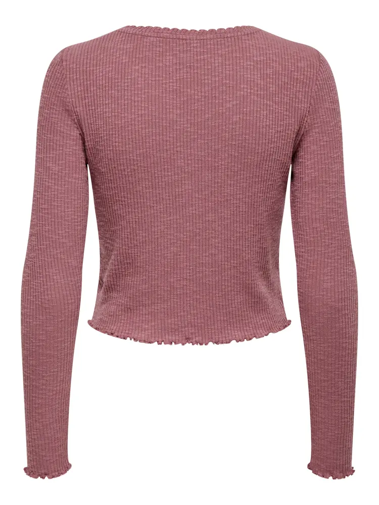 Only FEMMES NICOLE L/S SCALLOP CARDIGAN