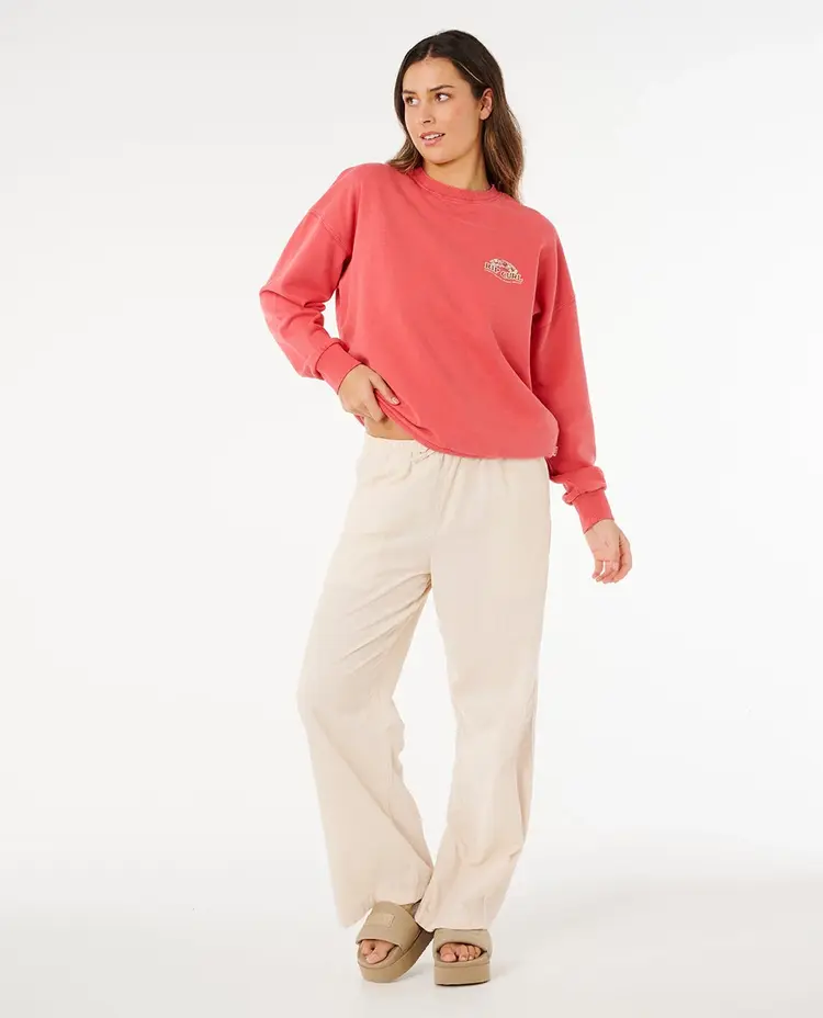 RIP CURL FEMMES BELLS HERITAGE CREW FLEECE