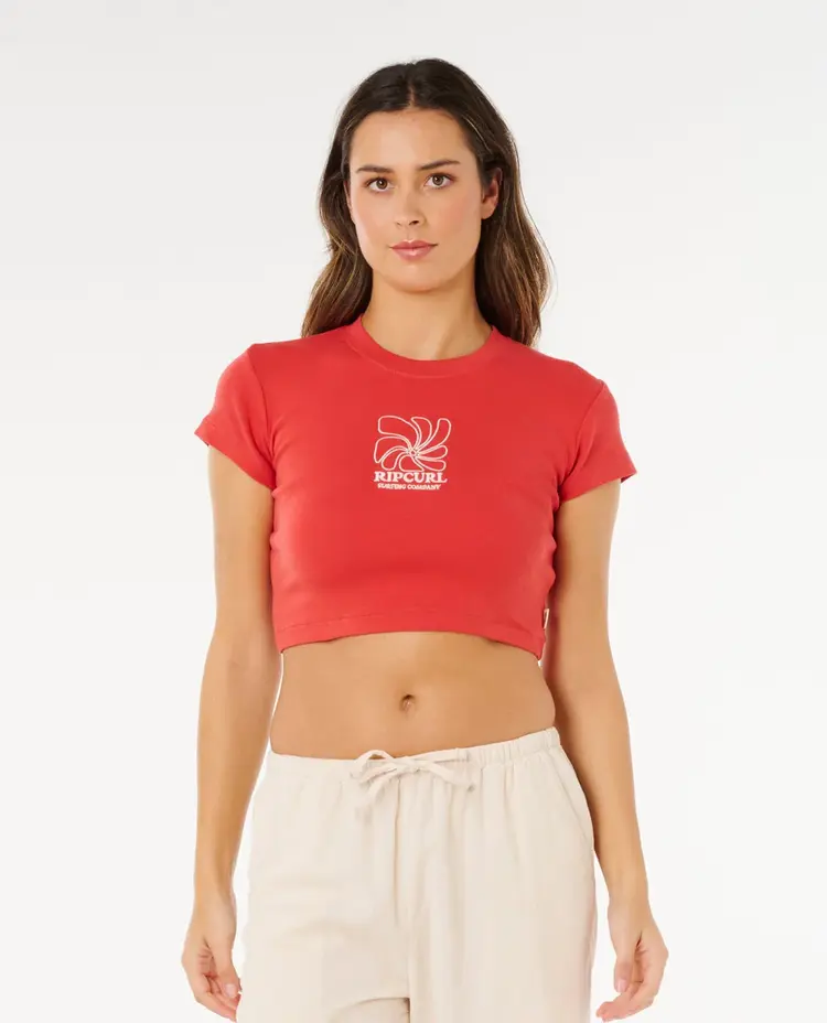 RIP CURL WOMEN'S PACIFIC COAST BABY TEE