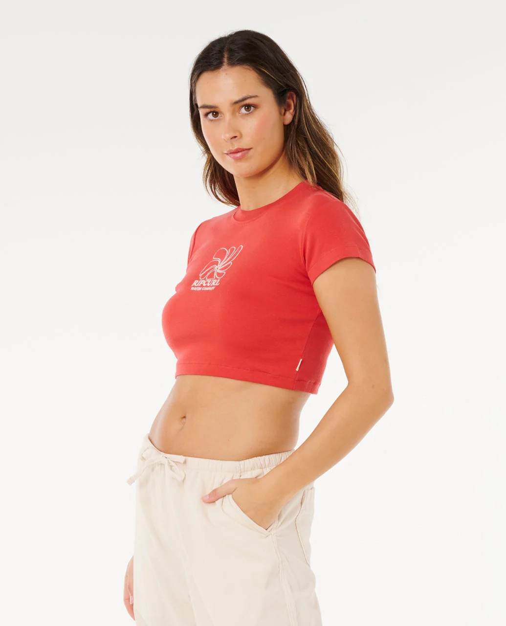 RIP CURL FEMMES PACIFIC COAST BABY TEE