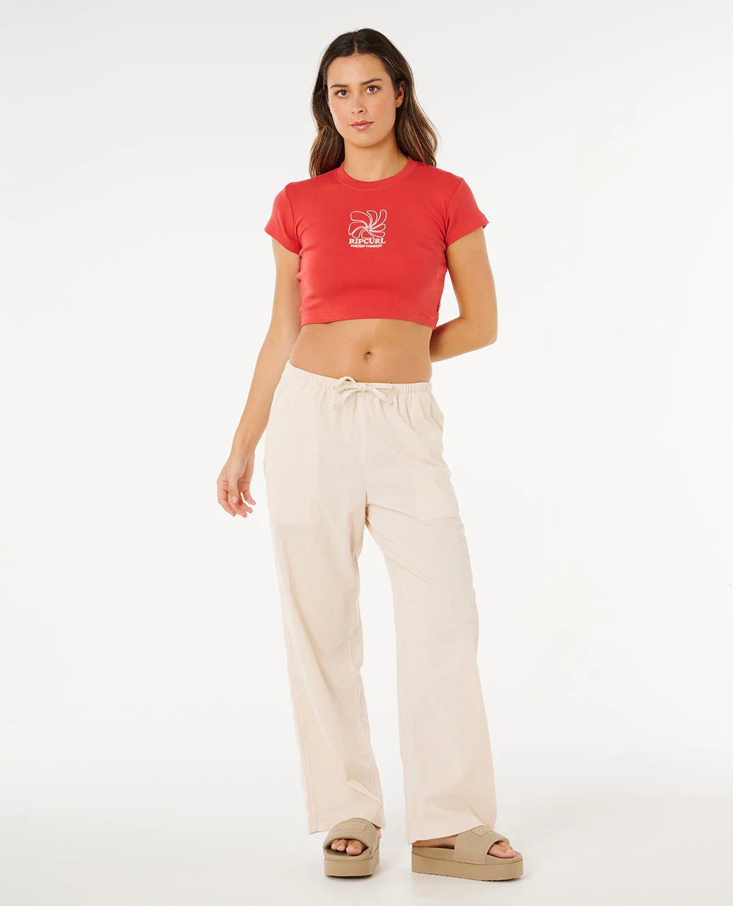 RIP CURL FEMMES PACIFIC COAST BABY TEE