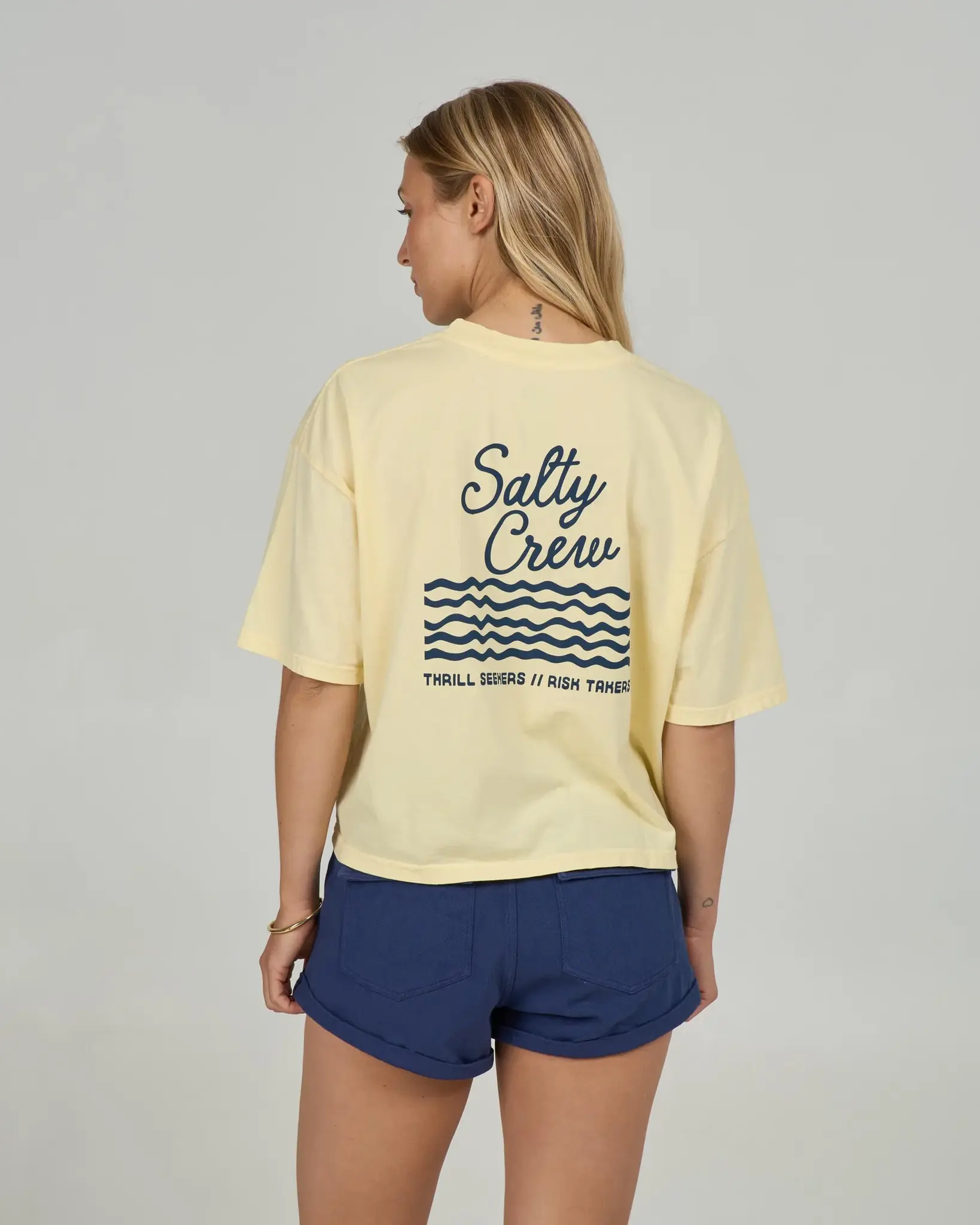 Salty crew WOMEN'S SALTY SKIMMER TEE
