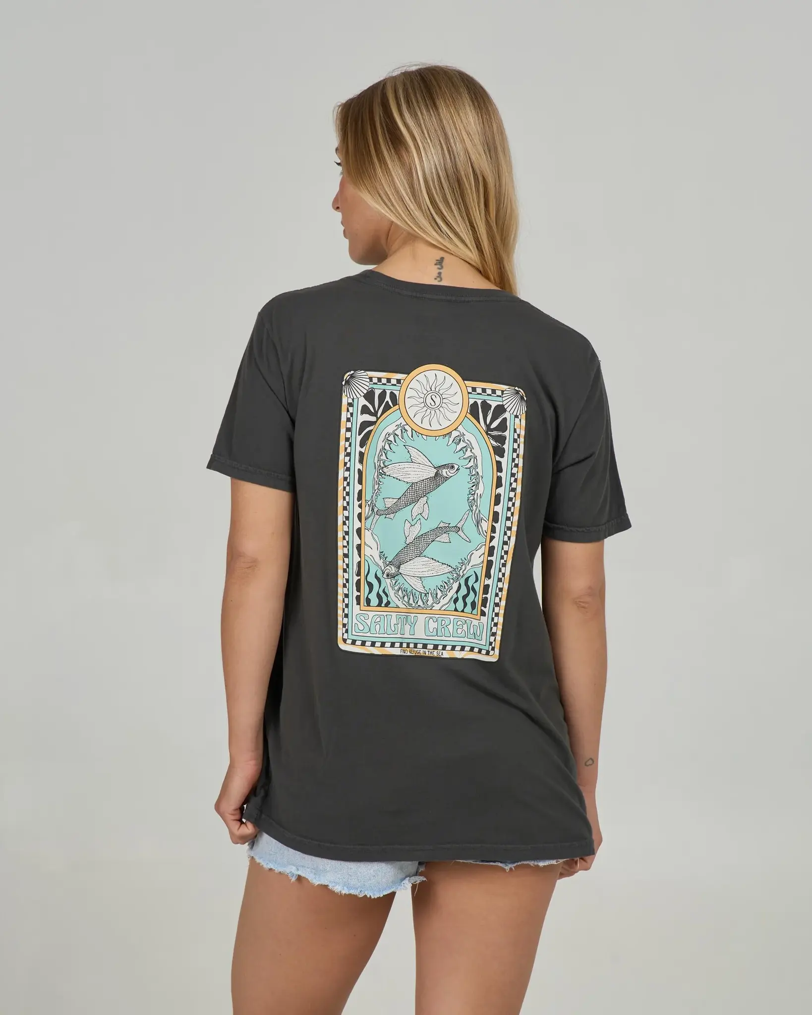 Salty crew WOMEN'S ZODIAC BOYFRIEND TEE