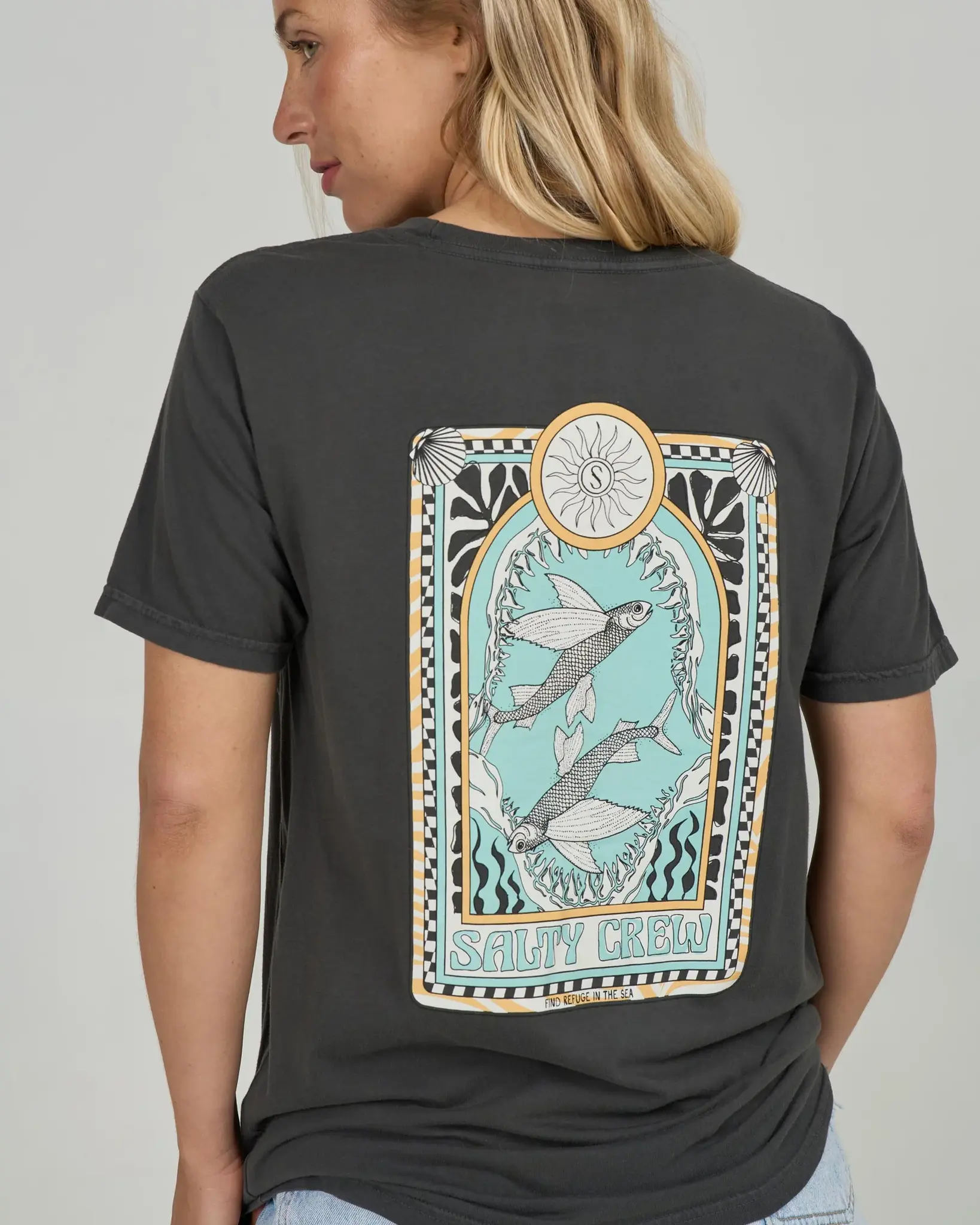 Salty crew WOMEN'S ZODIAC BOYFRIEND TEE