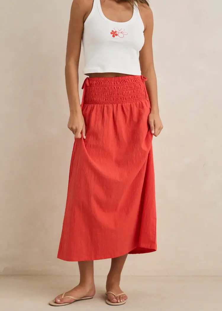 Rhythm FEMMES ALANA TIE SIDE MAXI SKIRT
