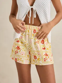 Rhythm WOMEN'S WILDFLOWER SHORT WHITE