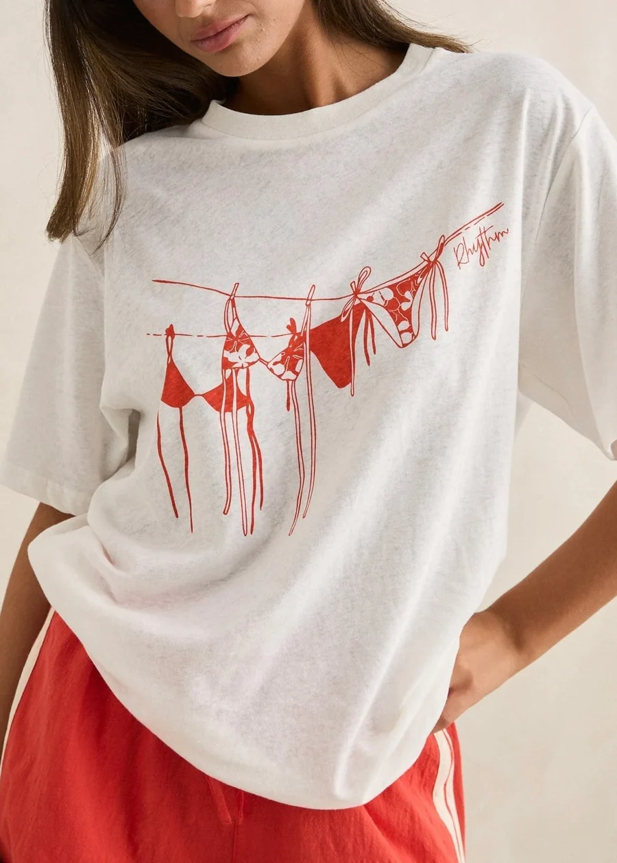 Rhythm WOMEN'S MELIA OVERSIZED T-SHIRT