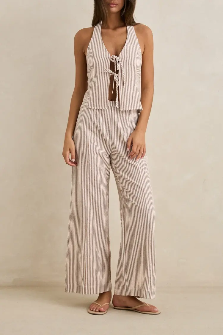 Rhythm WOMEN'S LOUISE WIDE LEG PANT