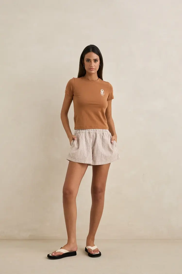 Rhythm WOMEN'S VALLEY STRIPE SHORT