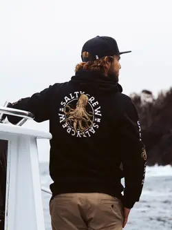 Salty crew MEN'S TENTACLES FLEECE BLACK
