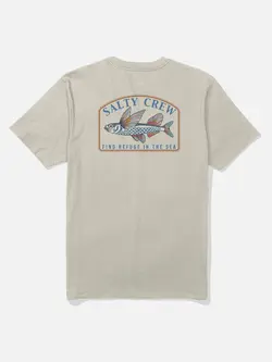 Salty crew HOMMES FLY HOME SS TEE BONE