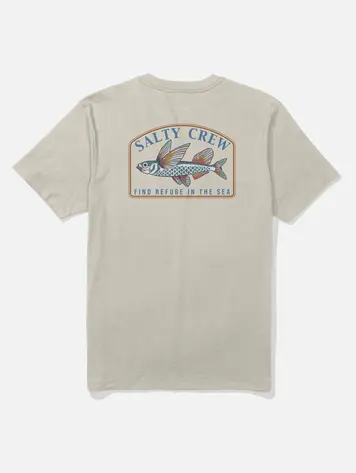 Salty crew MEN'S FLY HOME SS TEE BONE