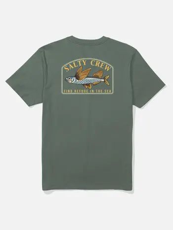 Salty crew MEN'S FLY HOME SS TEE LAUREL WREATH