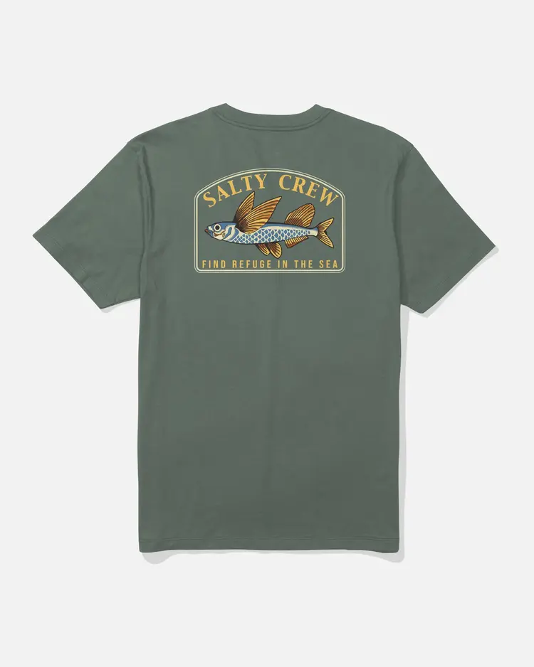Salty crew HOMMES FLY HOME SS TEE