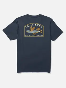 Salty crew MEN'S FLY HOME SS TEE NAVY
