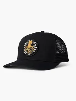 Salty crew MEN'S TENTACLES RETRO TRUCKER HAT BLACK