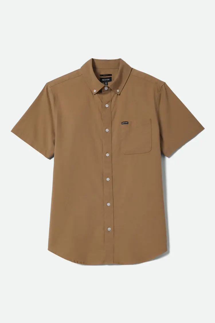 Brixton HOMMES SANFORD OXFORD SHORT SLEEVE SHIRT