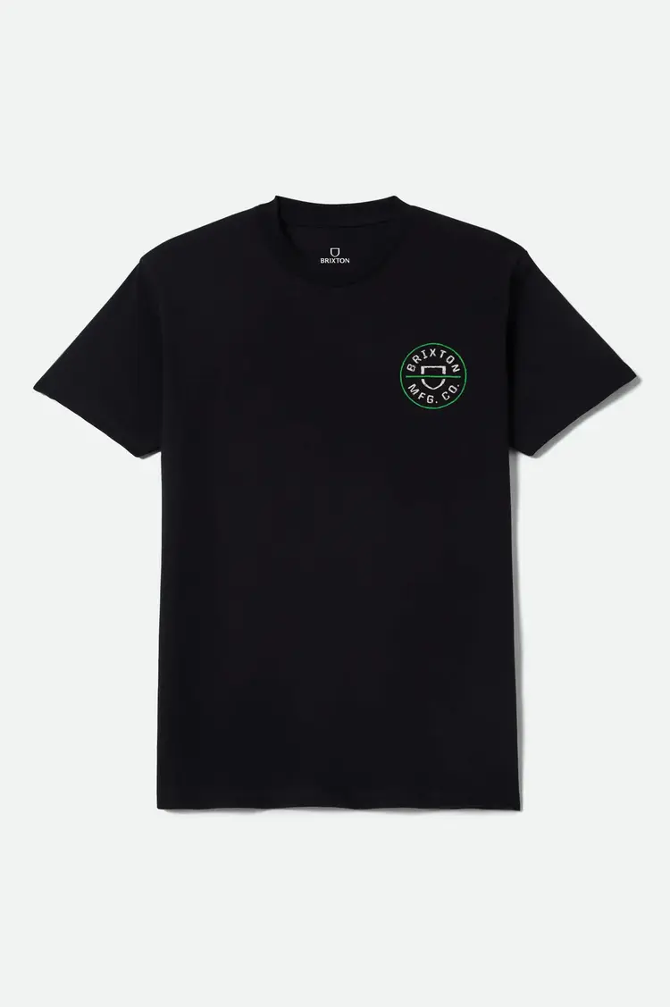 Brixton HOMMES CREST II SHORT SLEEVE STANDARD TEE