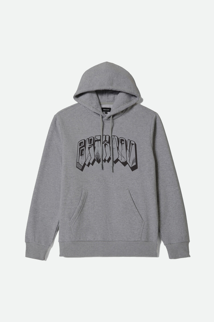 Brixton MEN'S BANDED RELAXED HOODIE