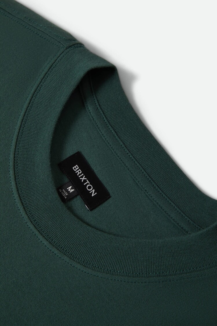 Brixton HOMMES PRIMARY SS CROPPED TEE