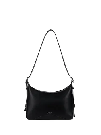 Lambert THE AUDREY 2-IN-1 VEGAN LEATHER HANDBAG BLACK