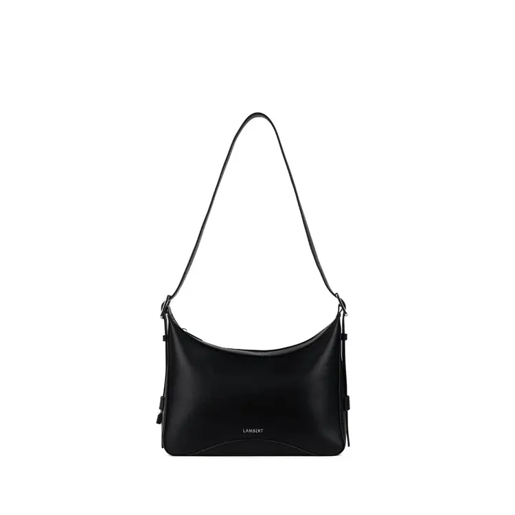 Lambert LE AUDREY SAC À MAIN 2-EN-1 CUIR VEGAN NOIR