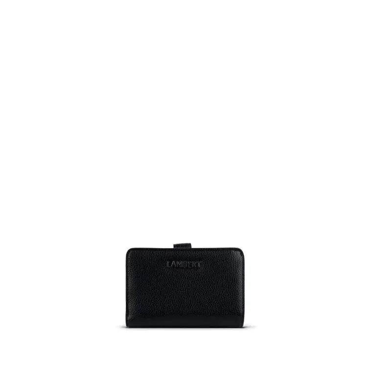 Lambert LE CARLY PORTEFEUILLE CUIR VEGAN NOIR