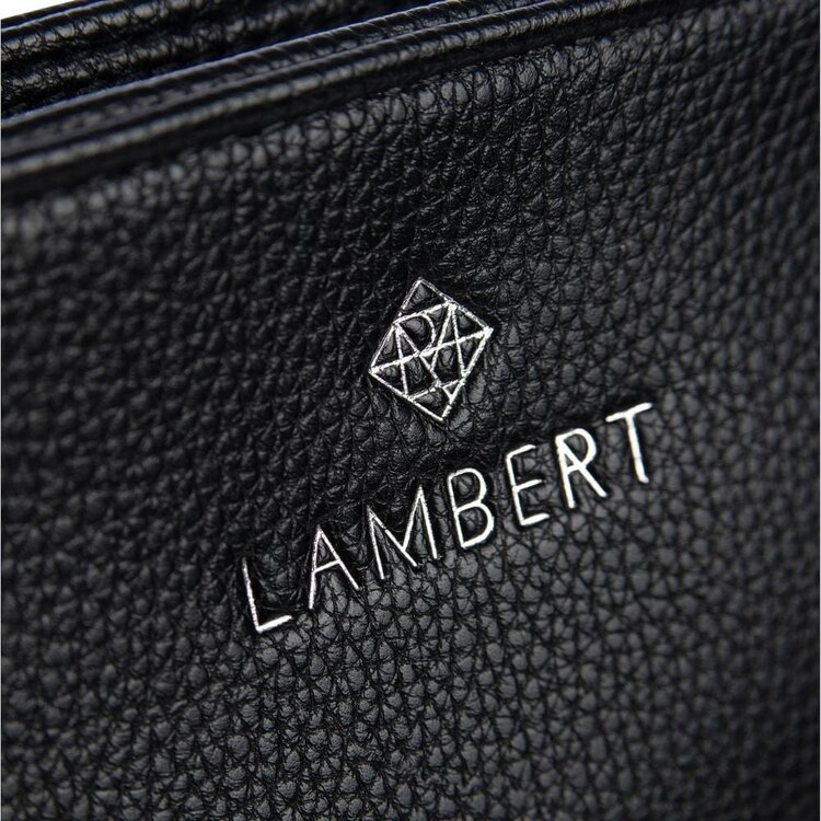Lambert LE NATALIA SAC BANDOUILIÈRE CUIR VEGAN NOIR