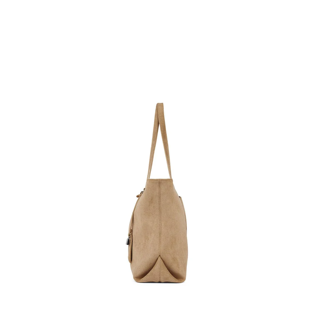 Lambert THE BRITNEY VEGAN SUEDE TOTE BAG BEIGE