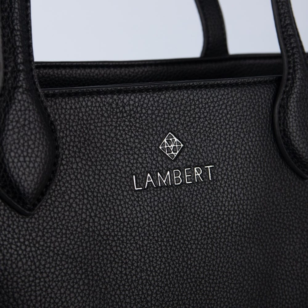 Lambert THE CLAIRE VEGAN LEATHER BAG BLACK