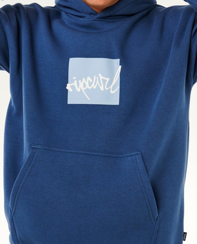 RIP CURL MEN'S RIP SCRIPT ICON HOOD