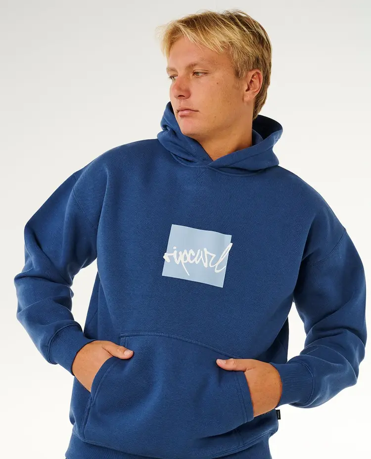 RIP CURL MEN'S RIP SCRIPT ICON HOOD