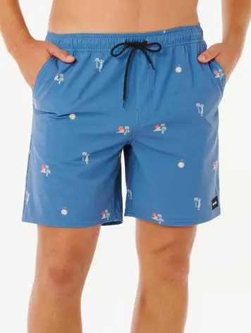 RIP CURL HOMMES SKELLY BREACH 18" VOLLEY BOARDSHORT BLUEFIN