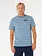 RIP CURL MEN'S PACIFIC RINSE STRIPE TEE