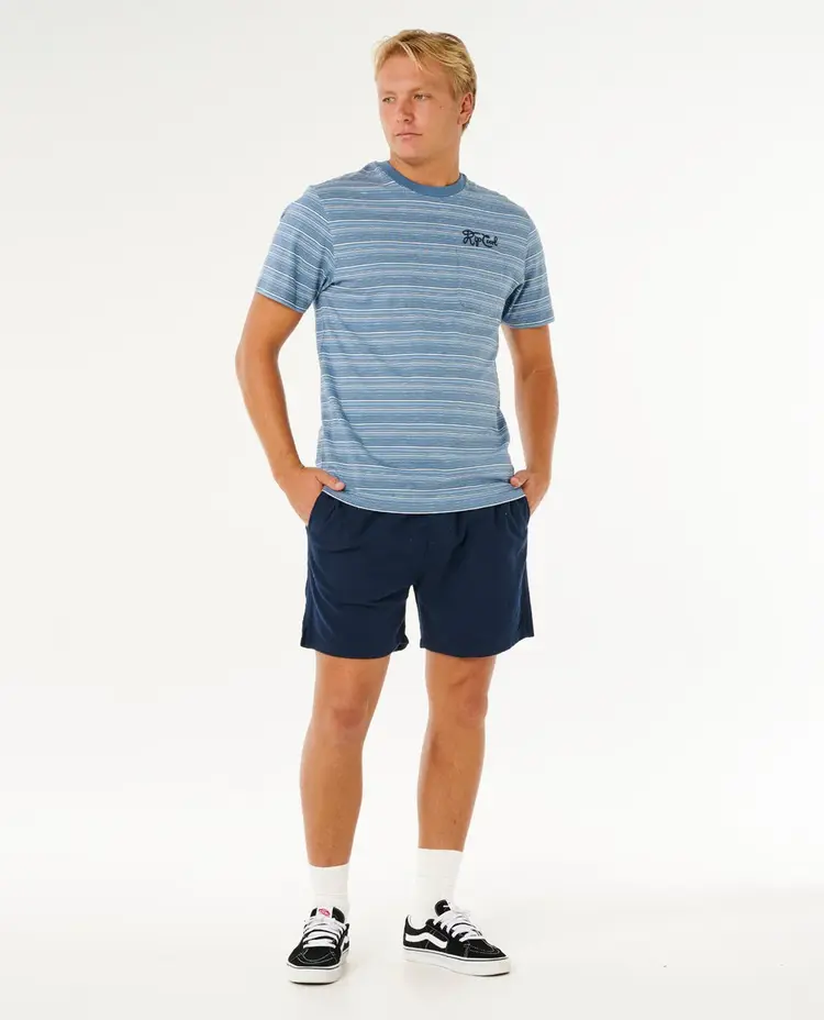 RIP CURL MEN'S PACIFIC RINSE STRIPE TEE