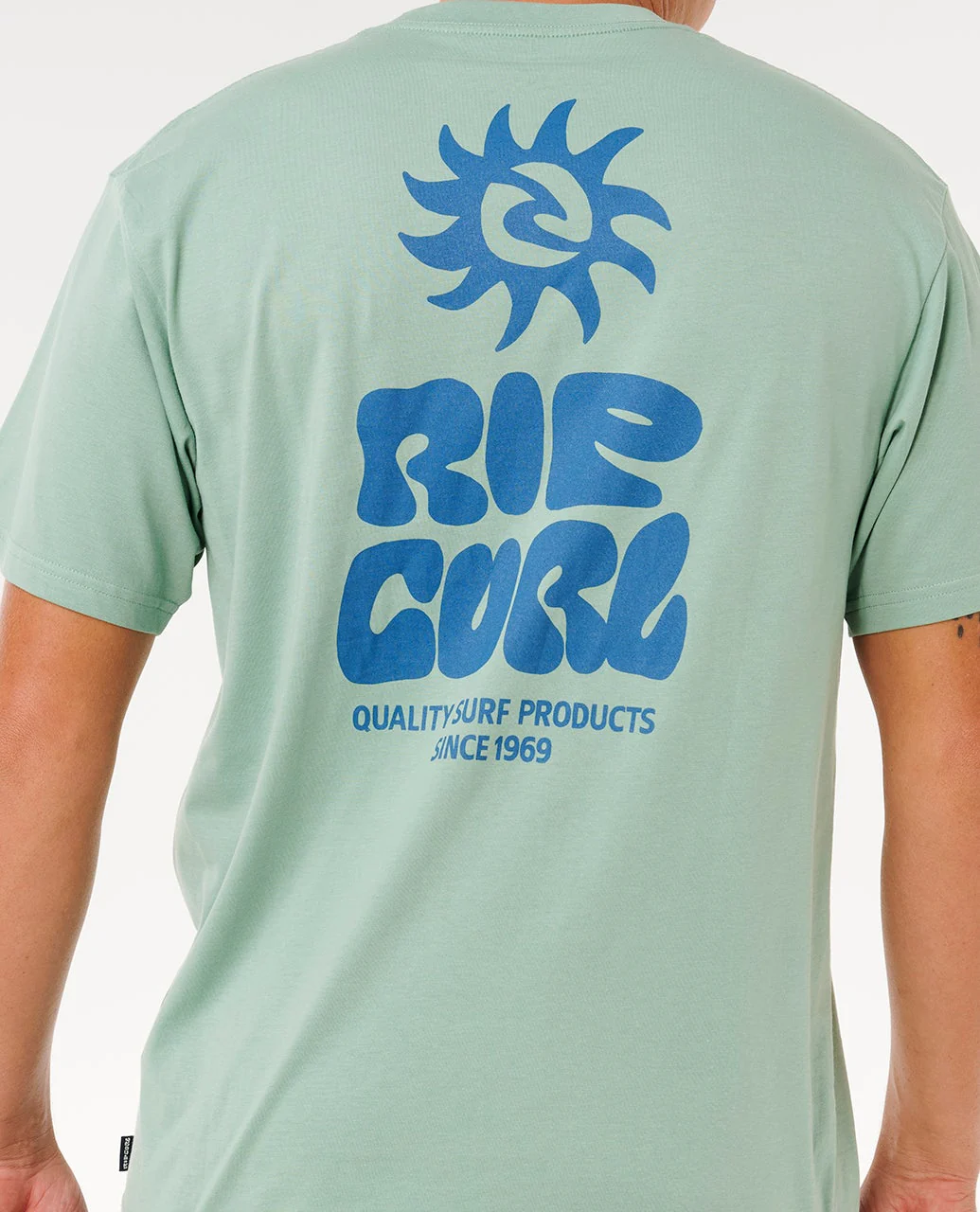 RIP CURL MEN'S PACIFIC RINSE GLASS OFF TEE