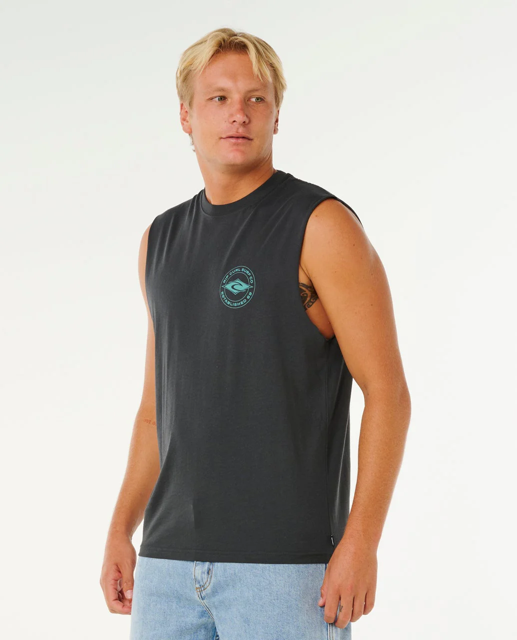 RIP CURL MEN'S STAPLE MUSCLE TEE