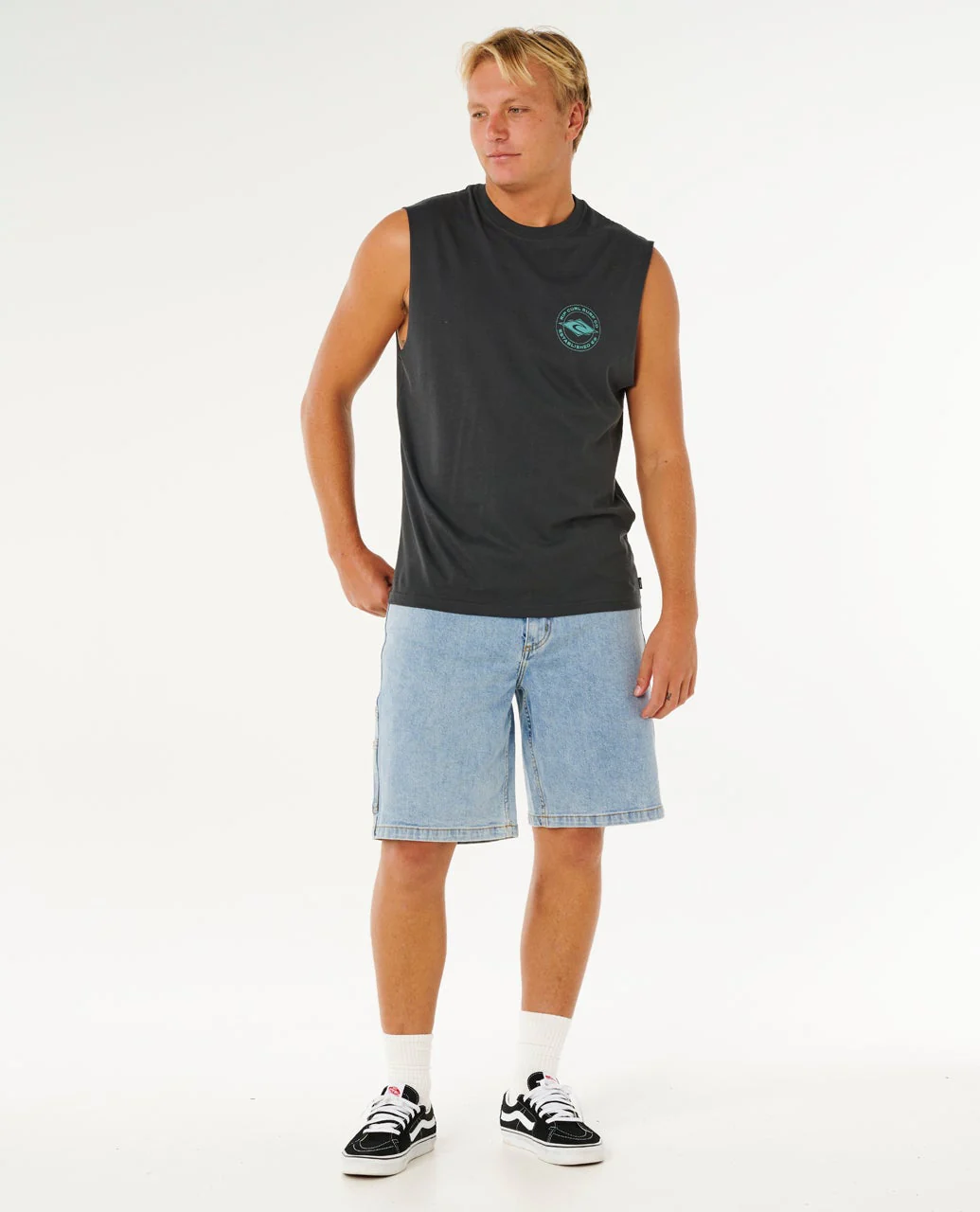 RIP CURL MEN'S STAPLE MUSCLE TEE