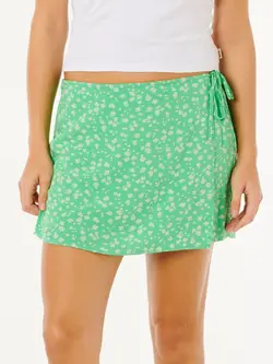 RIP CURL FEMMES SURF SIDE SKORT LIGHT GREEN