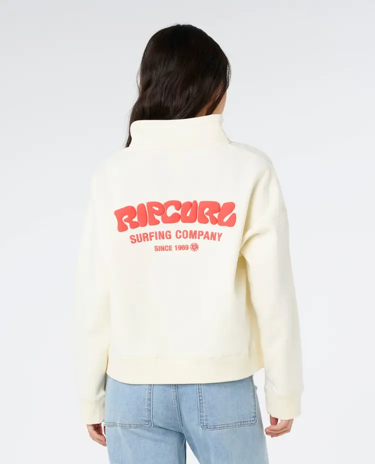 RIP CURL FEMMES SURF PUFF 1/4 ZIP