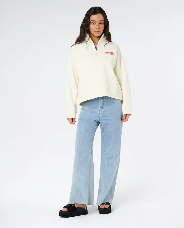 RIP CURL FEMMES SURF PUFF 1/4 ZIP