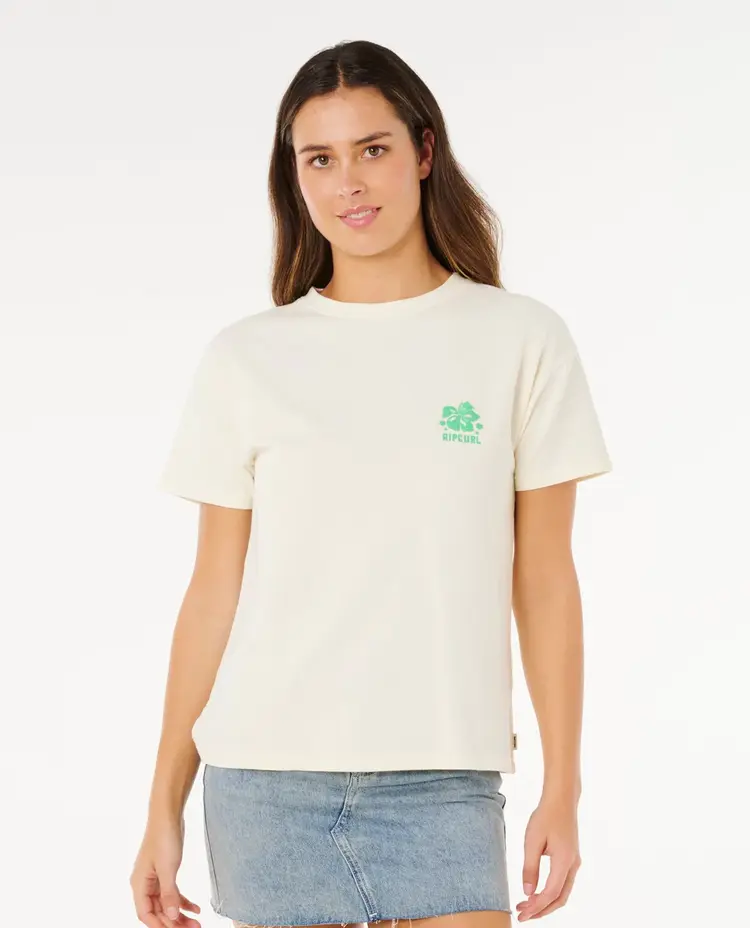RIP CURL FEMMES SURF PUFF PARTY PACK RELAXED TEE