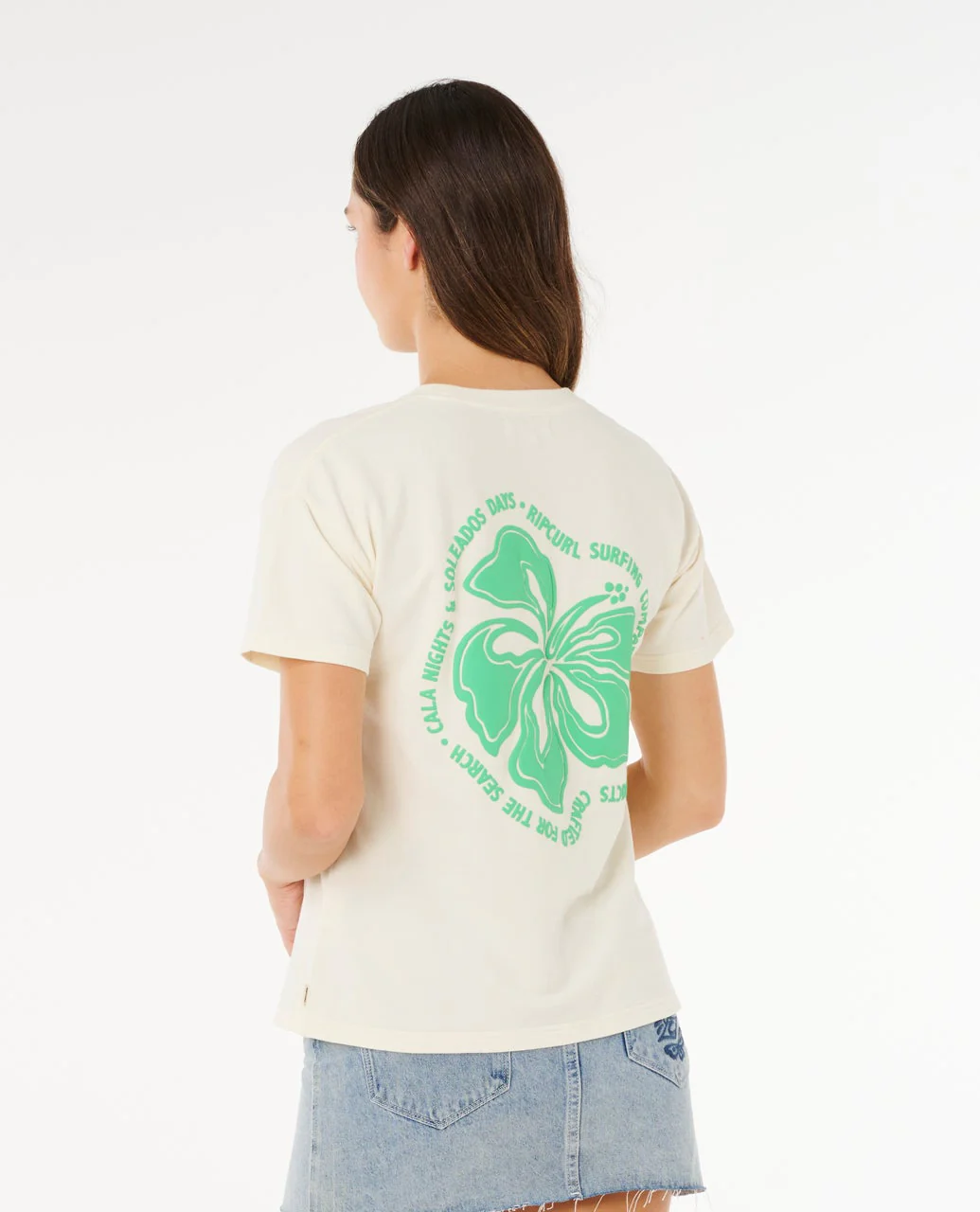 RIP CURL FEMMES SURF PUFF PARTY PACK RELAXED TEE